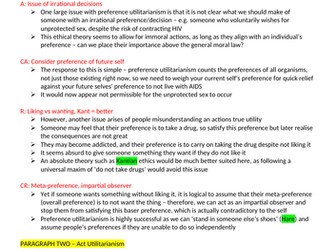 Deontology and utilitarianism essay image