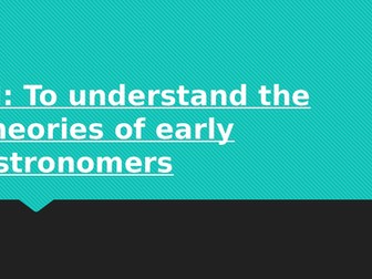 Space - Early astronomers, Heliocentric and Geocentric models of space