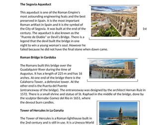 Overview of Spanish architecture - in English