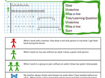 Presentation Sheet For Children's Maths Book