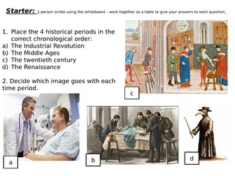 Edexcel Medicine introduction lesson