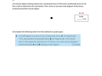 P8.1 Vectors and scalars (AQA)