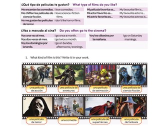 Spanish Viva 3 (Green/Verde)- 13 LA worksheets for SEN students