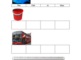 Writing simple words and phrases set 2. Primary, SEN, Early Years, Reception.