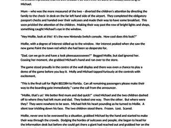 Year 6 Narrative writing - Lost Story at expected standard