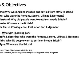 Invaders and Settlers: Roman Britain