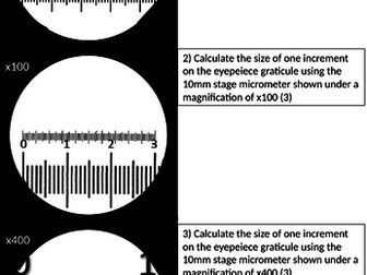 Eyepiece Graticule/Stage Micrometer calibration calculations