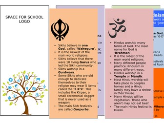 World Faiths Leaflet