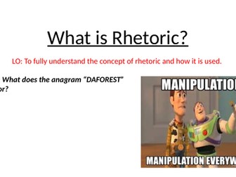 What is Rhetoric?