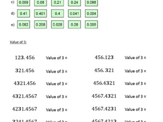 Multiplying and dividing by 10