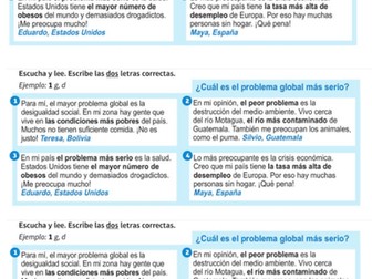 Viva GCSE Verde Modulo 8 Unidad 1: Piensa Globalmente