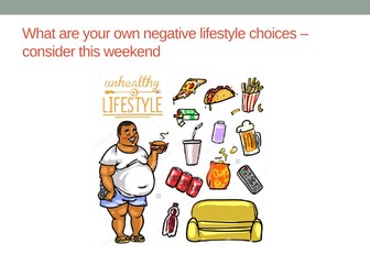 Negative Lifestyle Factors BTEC Sport L3
