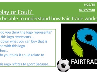 Fairtrade Lesson about Football