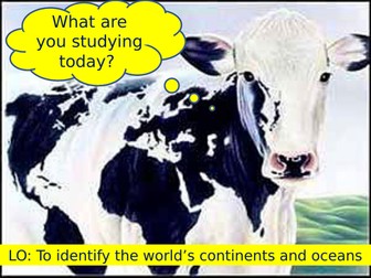 Continents and Oceans