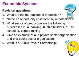 Economic Systems