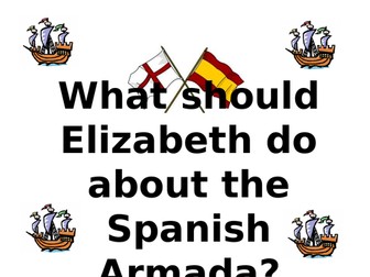 What should Elizabeth do about the Spanish Armada?