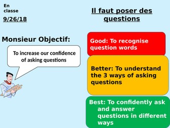 Role-play asking questions