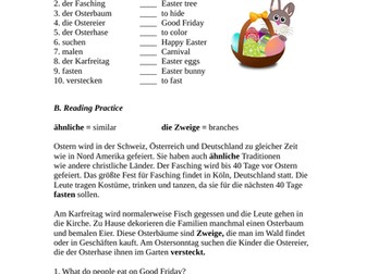 Ostern Lesung - German Easter Reading