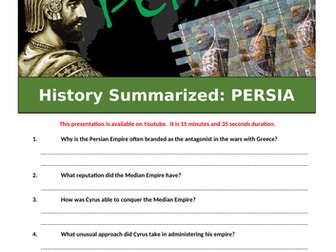 History Summarized: The Persians