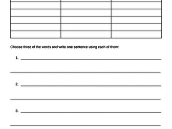 Prefixes--sub, inter, super