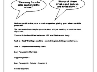 IGCSE ESL Magazine Article A Grade Answer Analysis