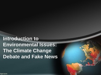 IGCSE ESL Exploring Climate Change Debates in the Media