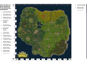 Six figure grid reference fortnite worksheet.