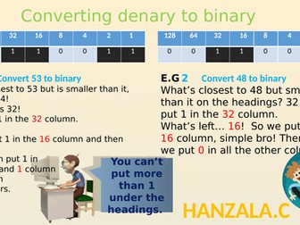 Denary and Binary basic