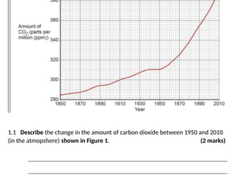 Extreme weather 9-1 GCSE Challenge of Natural Hazards assessment questions