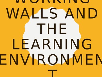 Working Walls: Staff Training