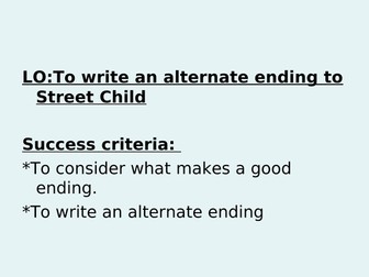 Street Child resources