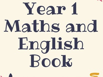 Year 1 Maths and English Revision Book