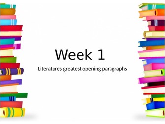 Form time literacy reading/ oracy/ vocabulary activity