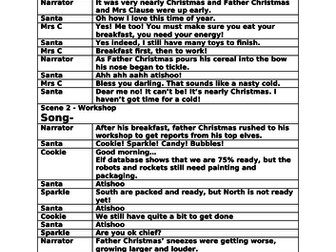 Christmas Play - KS2 - Bless you Santa