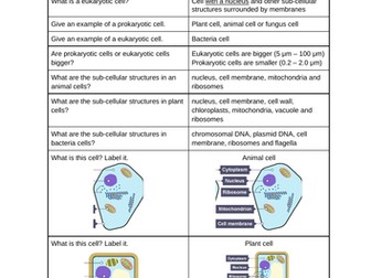 Question and Answers Revision Questions Edexcel GCSE Biol Key Concepts