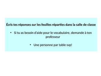 IB French B identités Bien être Oxford