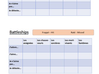 Halloween French lesson