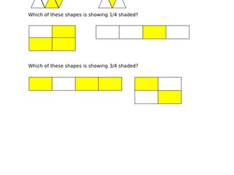 Y2 Fractions, SEN