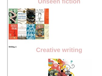 English Language, Paper 1 Homework booklet