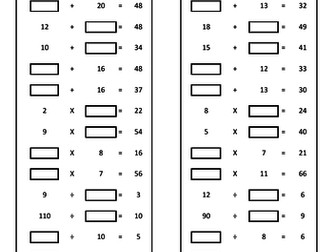 KS2 Reasoning Addition and Takeaway