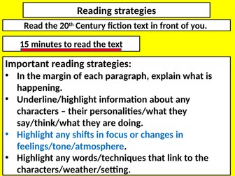 A series of last-minute AQA Language Paper 1 and 2 lessons