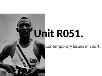 Level 2 Cambridge National Sports Studies RO51