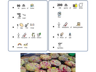 Firework Cookie Recipe