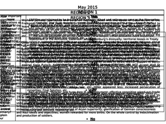 CIE Cambridge PAPER 4  40 Marker GERMANY DEPTH STUDY  practice exam questions and mark schemes