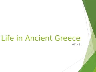 LIFE IN ANCIENT GREECE LKS2
