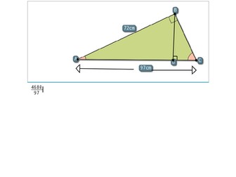 Similar Triangles worksheets for Maths GCSE
