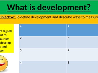 What is development?