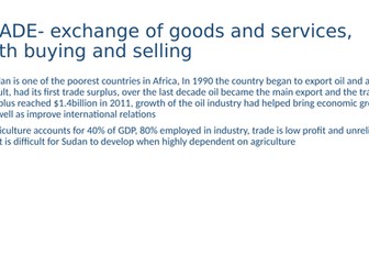 Trade VS Aid Revision Powerpoint