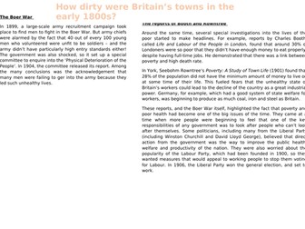 The Liberal Reforms