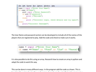 Walk through for Dice game in python